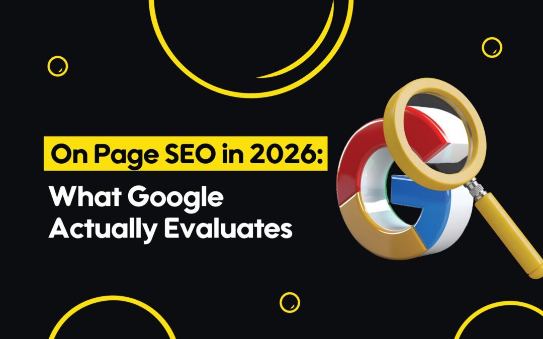 On Page SEO in 2026: What Google Actually Evaluates